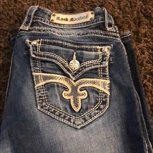 Rock Revival Crop Jeans